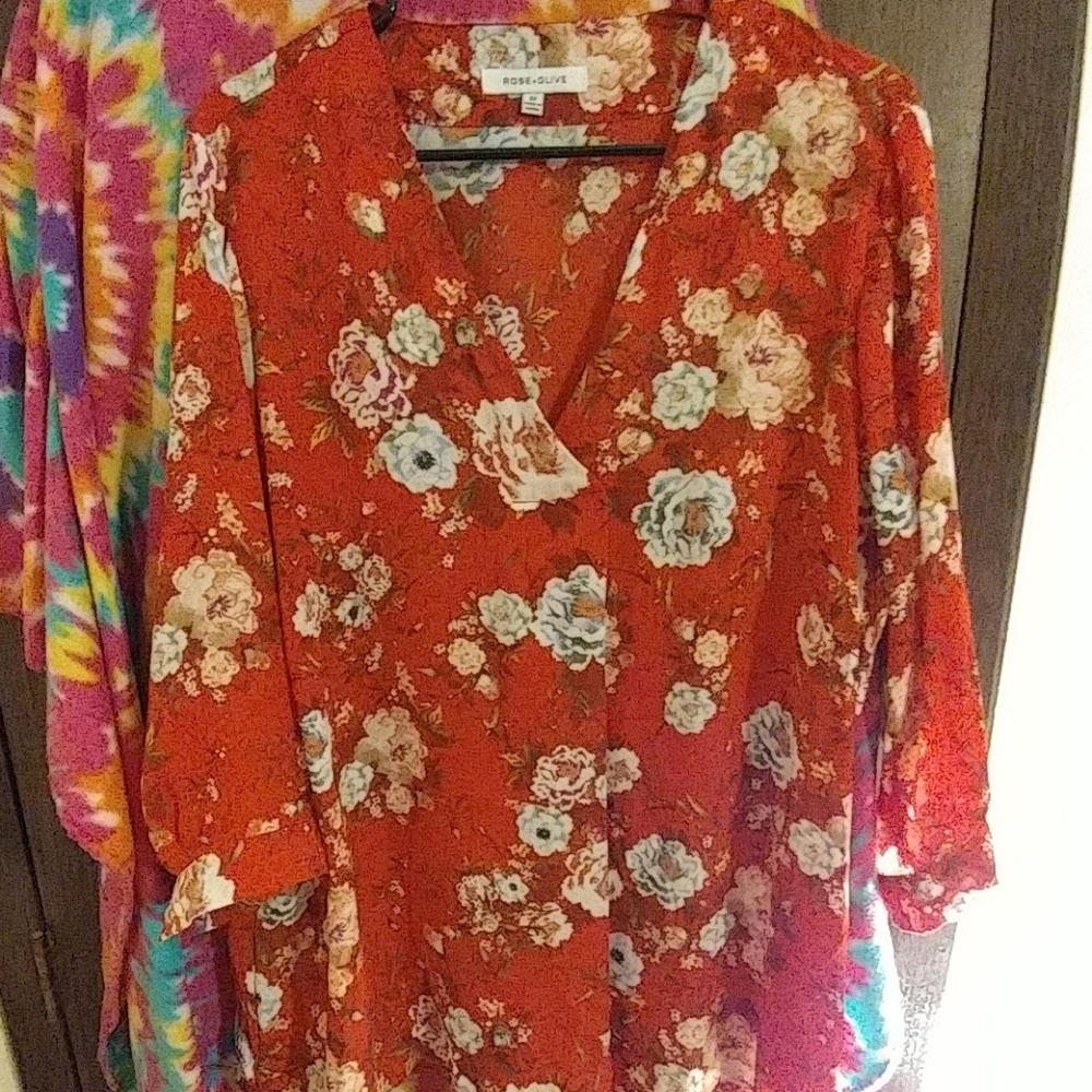 Rose + Olive dress shirt